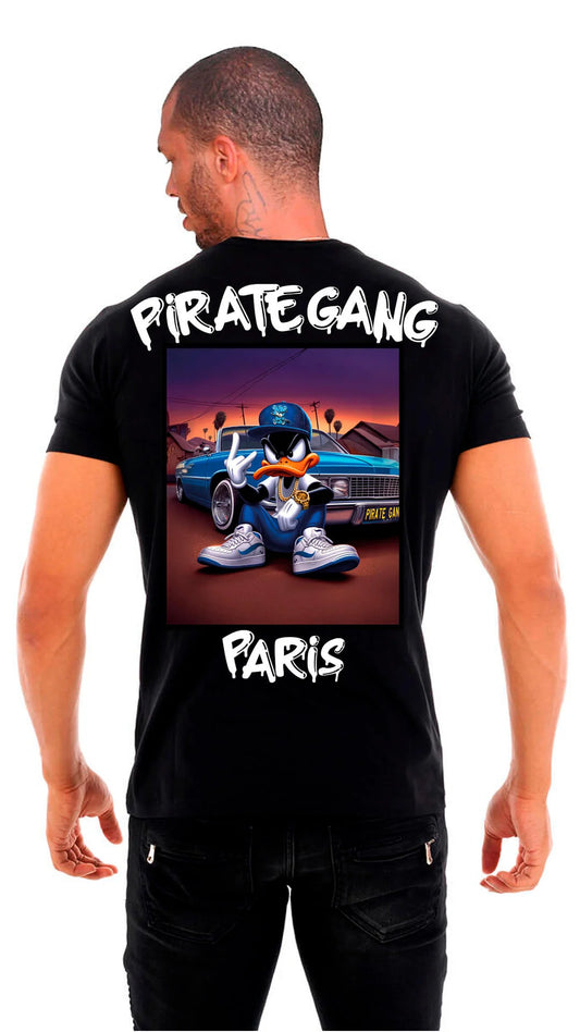 Camiseta PIRATE - GJ-2013 NEGRO