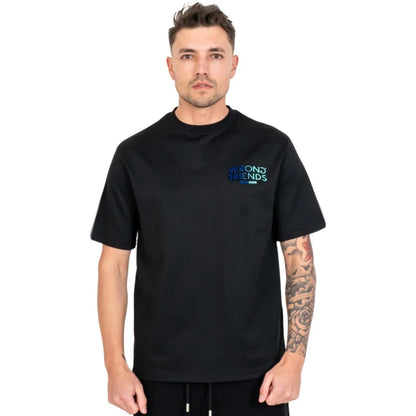 Camiseta WRONG FRIENDS - WF1210 BLK/BLUE