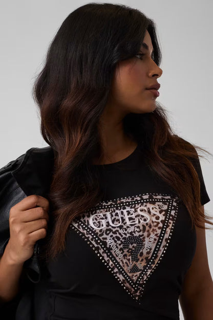 Camiseta GUESS - W6BI26 K6047 JBLK