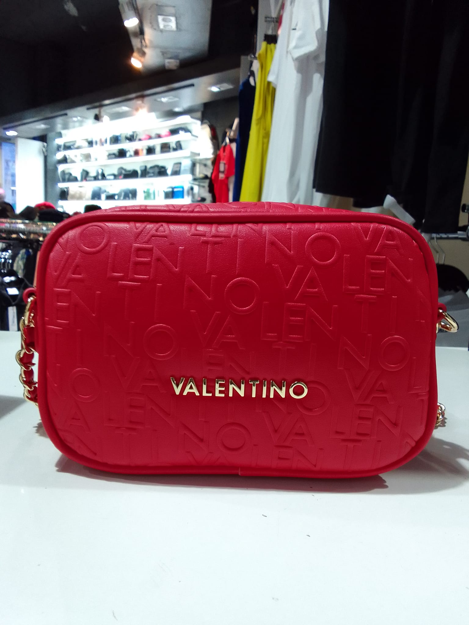 Bolso discount valentino rojo