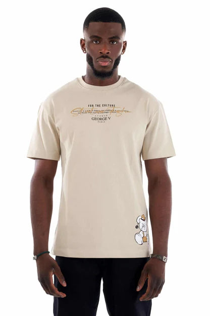 Camiseta GEORGE V- GV10041 BEIGE