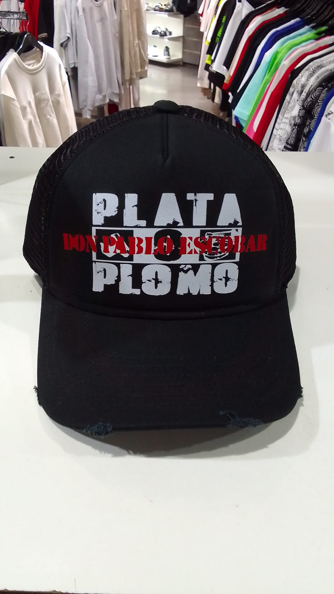 Gorra OVDS PLATA O PLOMO - CAPPLATA NEGRO