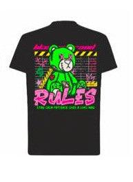 Camiseta OVDS - RULESTEE NEGRO