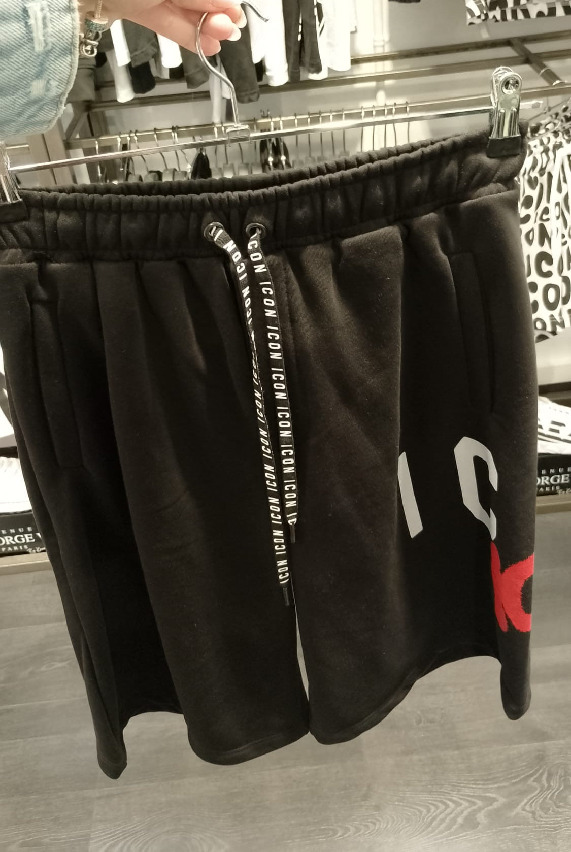 Bermudas ICON - ICUS2S5B017 NEGRO