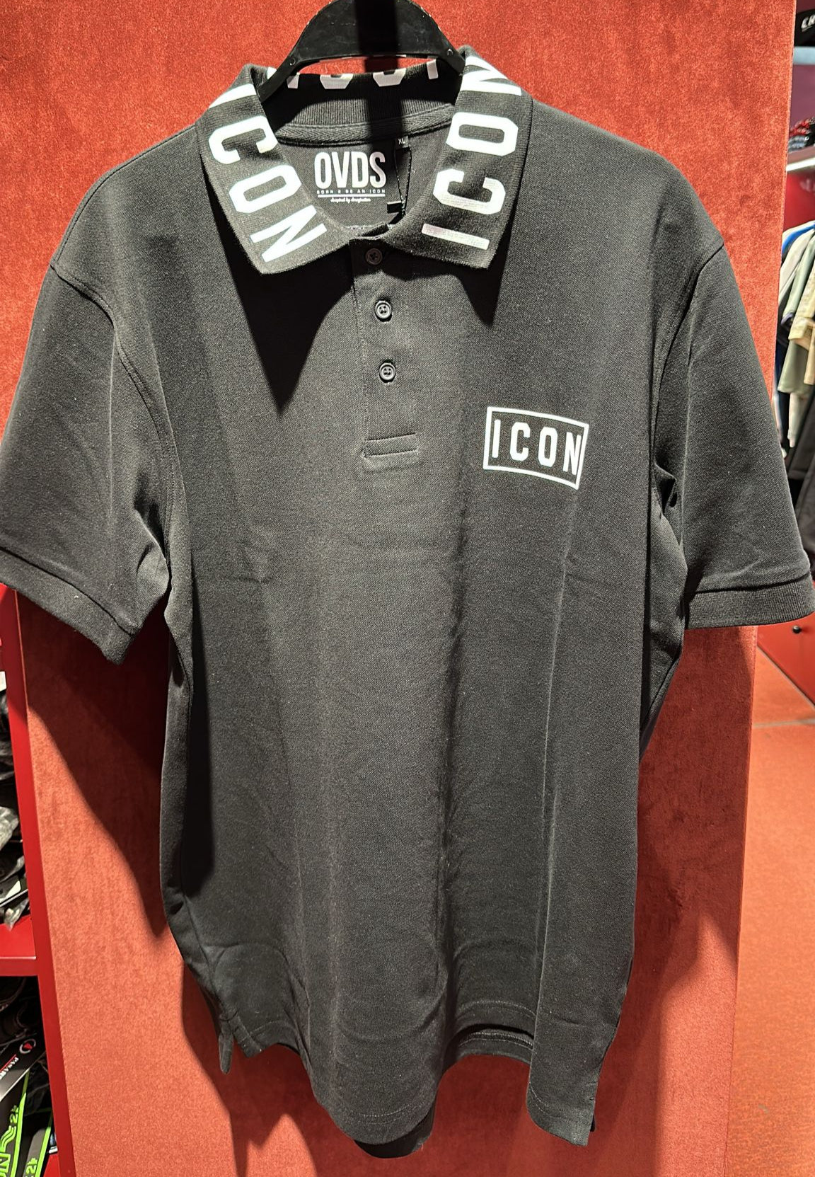 Polo OVDS ICON GRANDE- POLO1 NEGRO
