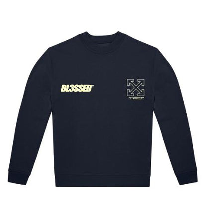 Sudadera BL3SSED - CRAZYSW NEGRO