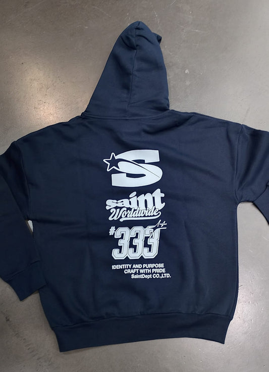 Sudadera SAINT DEPT - 333-HOOD NAVY