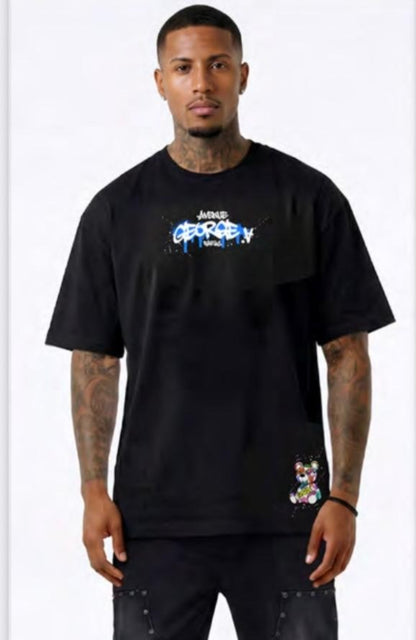 Camiseta GEORGE V - GV5114 BLACK