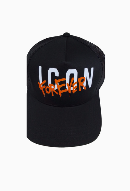 gorra negra icon forever