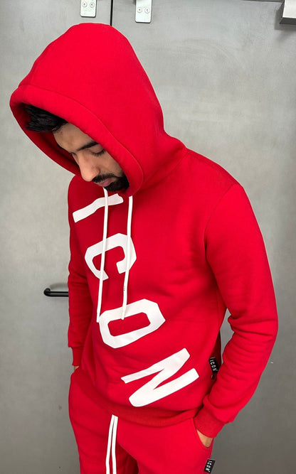 Sudadera ICON - IU9017FC ROJO