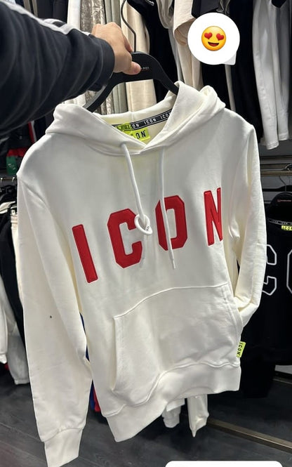 Sudadera ICON - IU9181F BLANCO