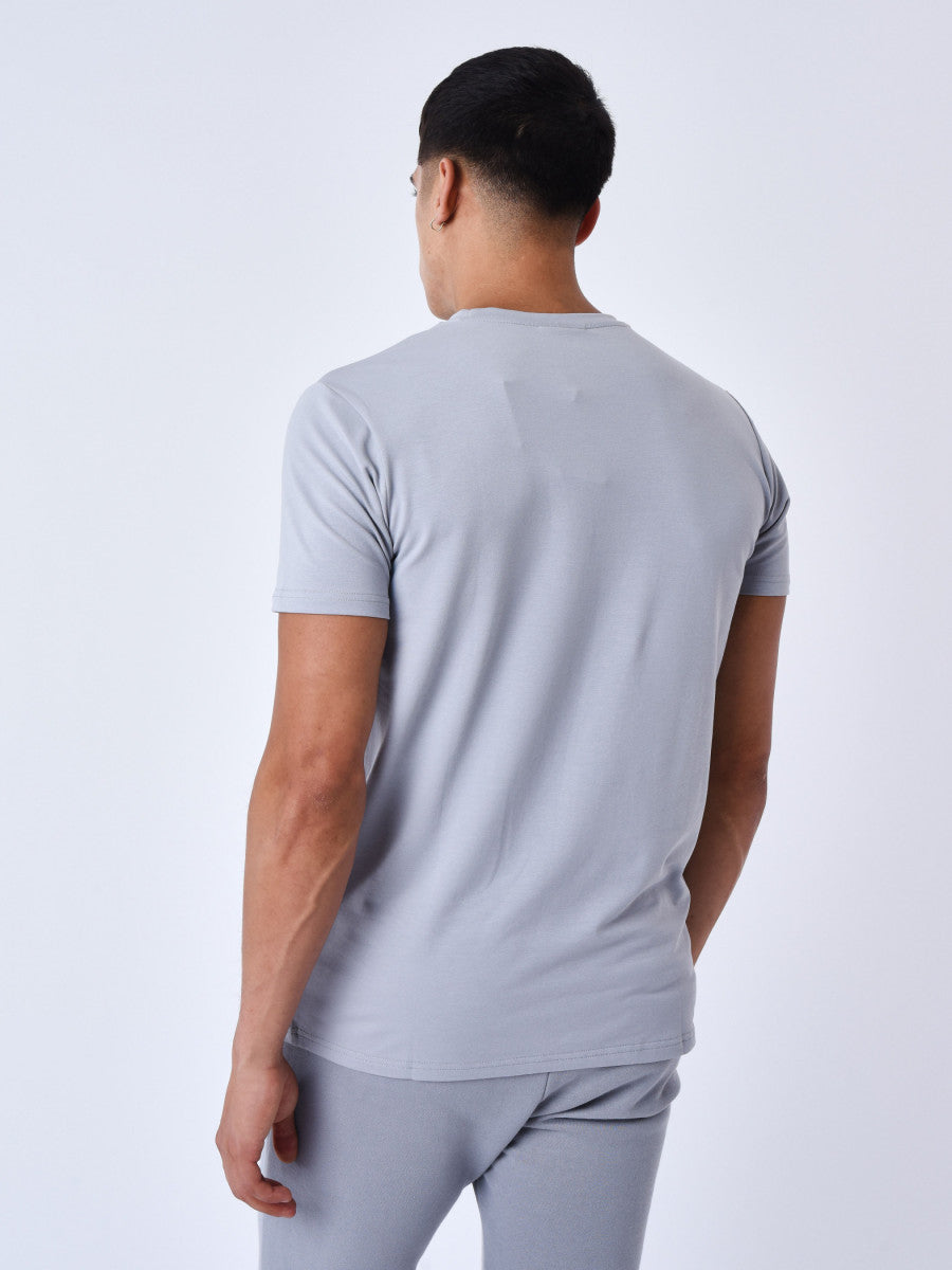 camiseta unisex gris