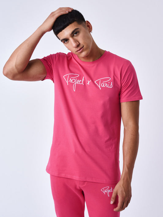 camiseta unisex rosa