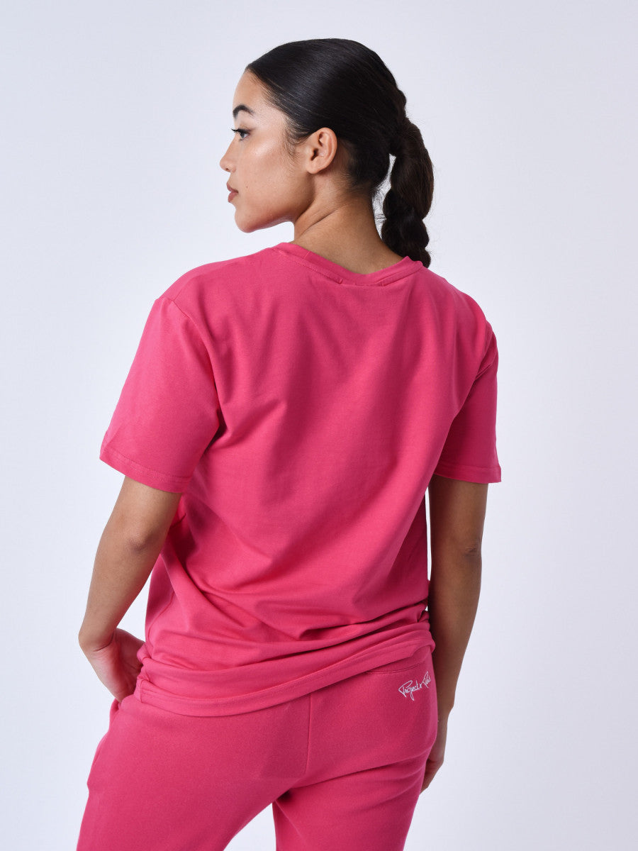 camiseta unisex rosa