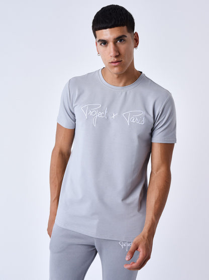 camiseta unisex gris