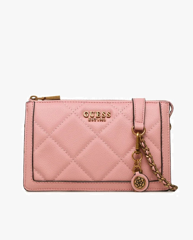 bolso guess rosa bandolera