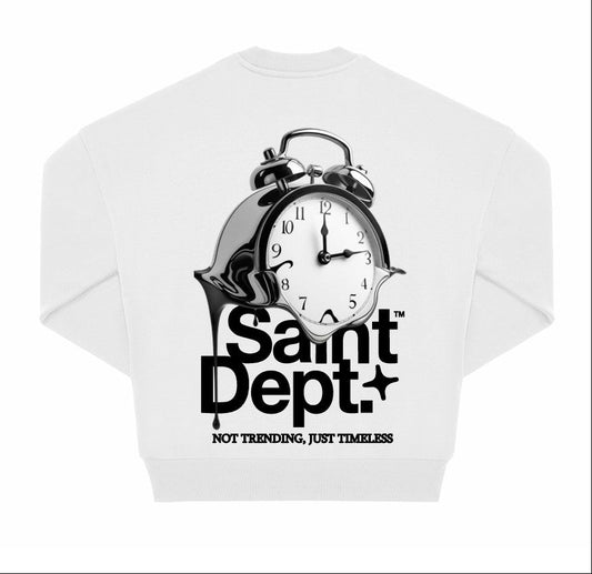 Sudadera SAINT DEPT - CLOCK-SW BLANCO