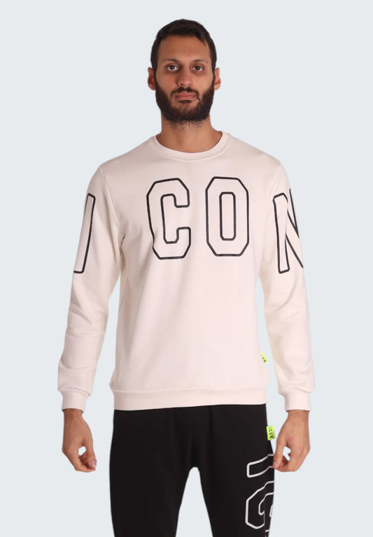 Sudadera ICON - IU9135F BLANCO