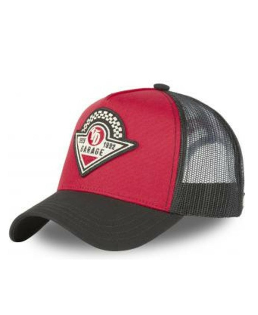 gorra trucker roja