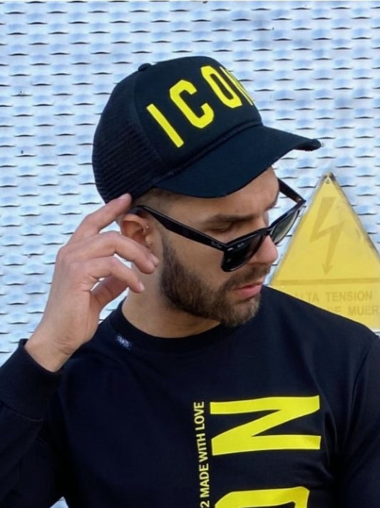 Gorra OVDS ICON - CAPBASIC NEGRO/AMARILLO