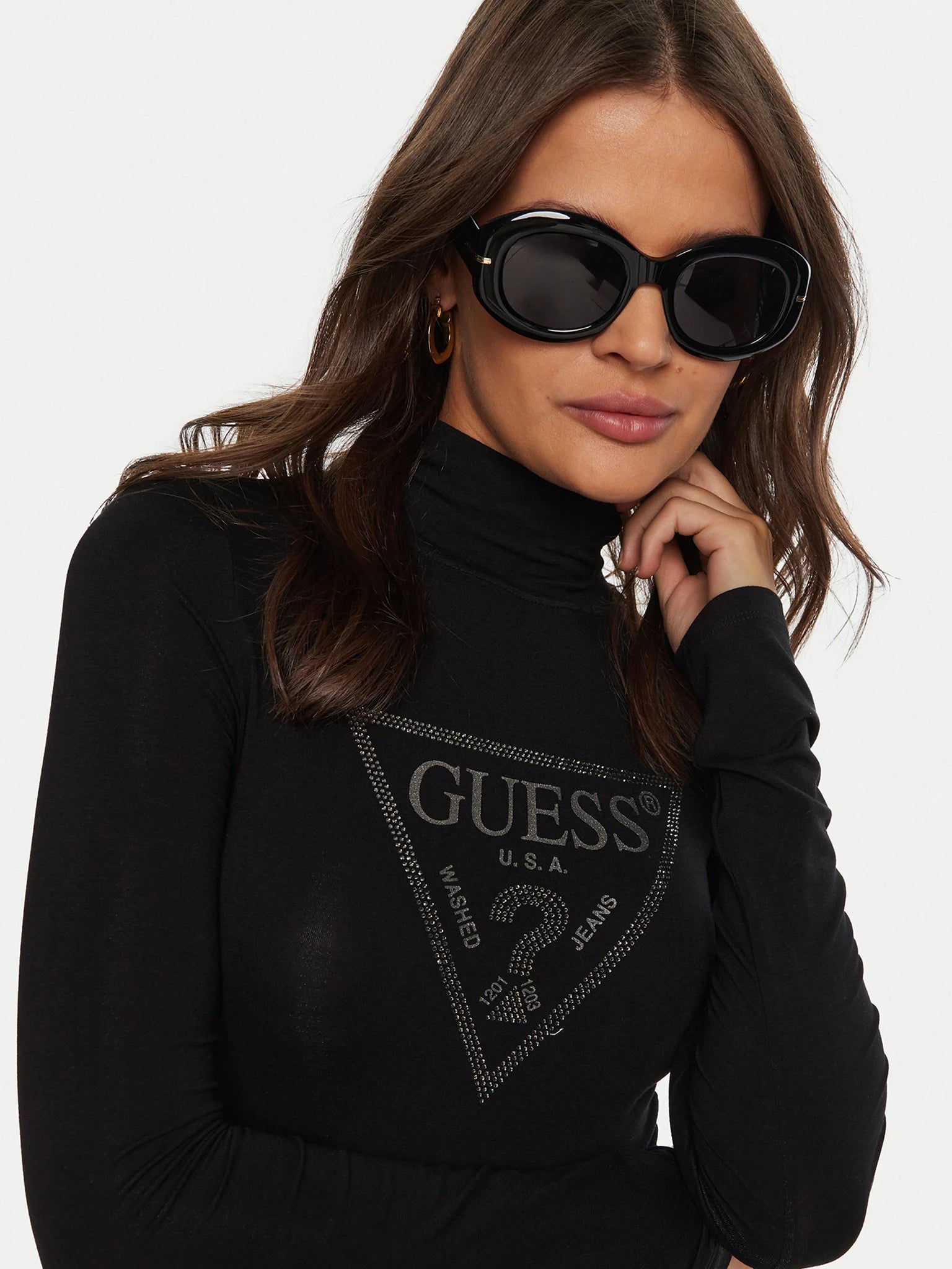 Body Guess Camisetas Guess Manga Larga Mujer Camisa Guess