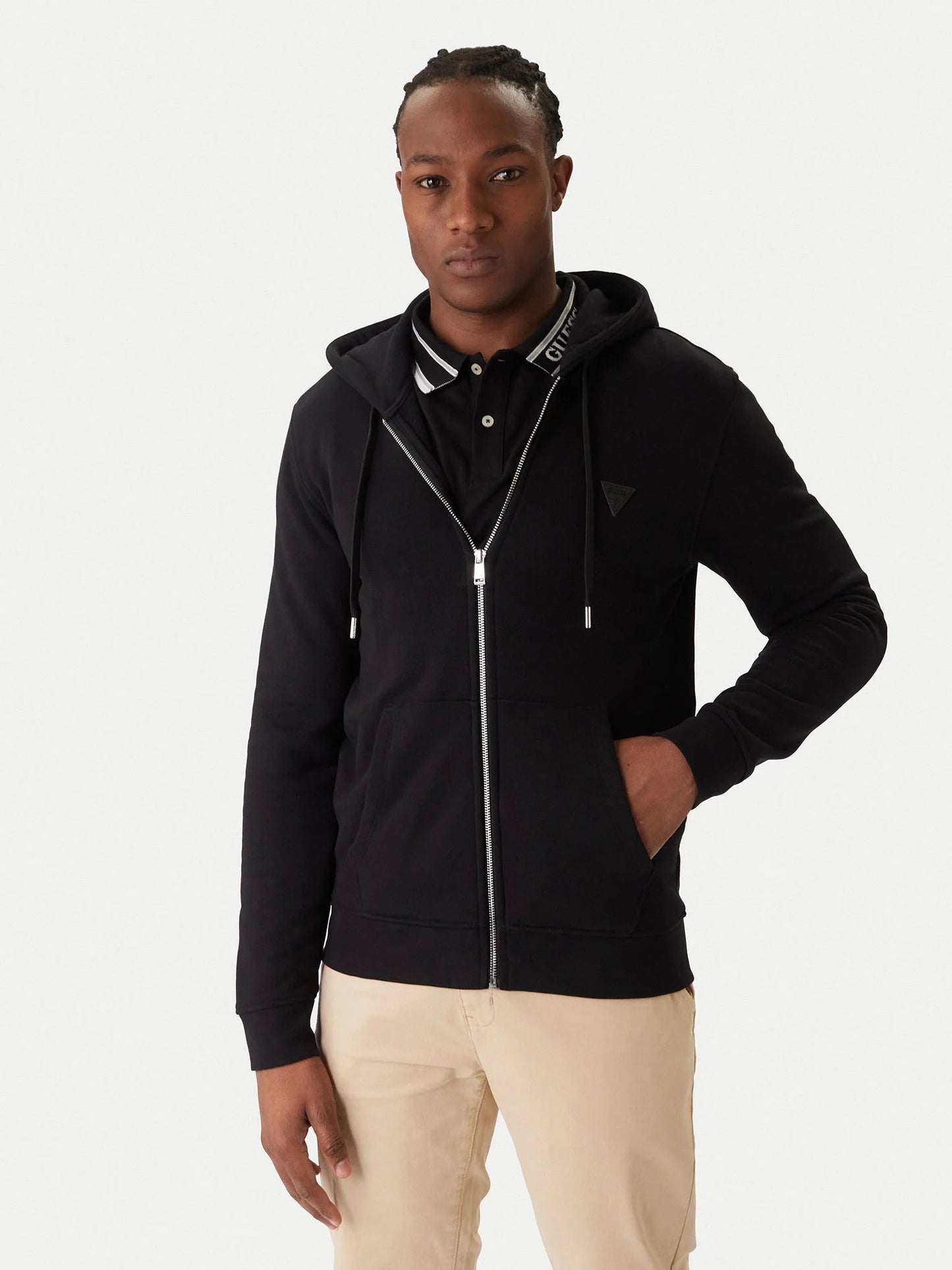 Sudadera GUESS - M6RQ48 KCN01 JBLK
