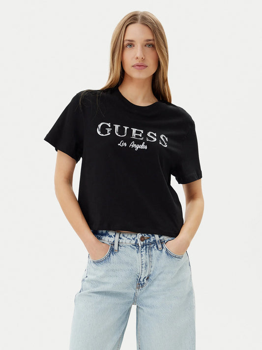 Camiseta GUESS - V5GI09 K9RM1 JBLK