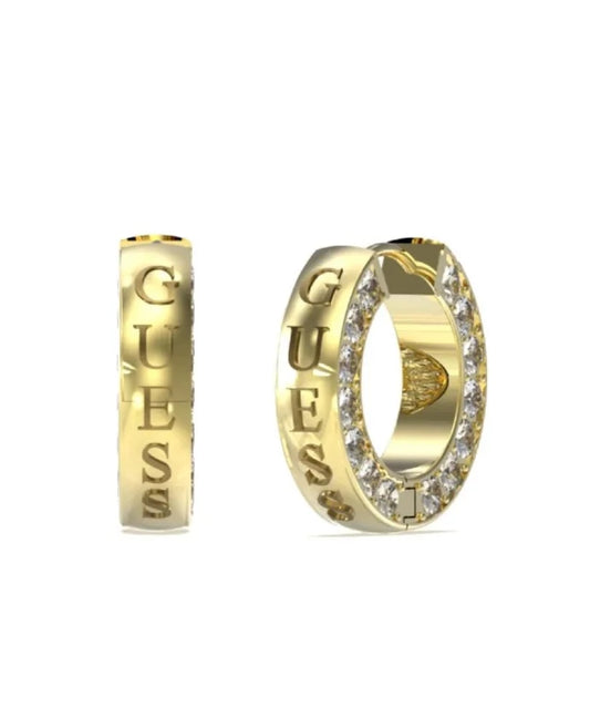 pendientes guess oro de mujer