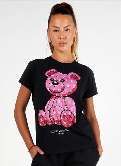 Camiseta LOUIS VENDOME - L21C BLACK/PINK