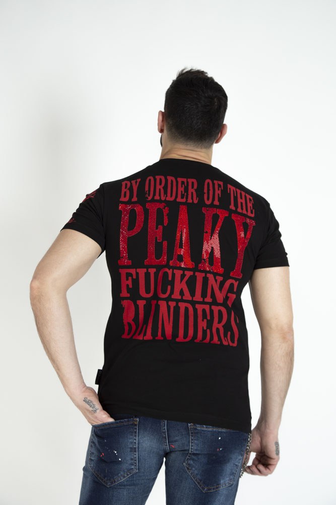 Camiseta OVDS - MAIL SHELBY NEGRO