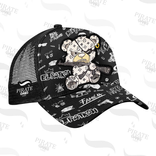 Gorra PIRATE - GJ-5004 NEGRO