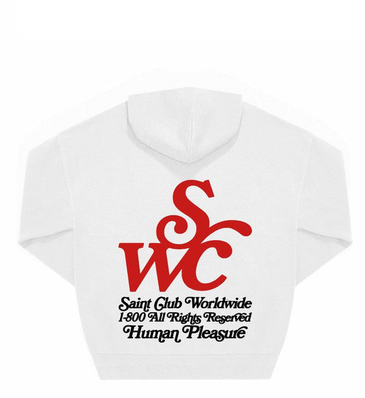 Sudadera SAINT DEPT - SWC-HOOD BLANCO