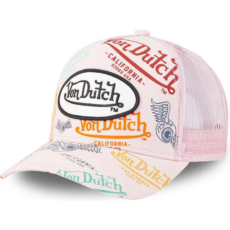 Gorra VON DUTCH - BRA/PIN