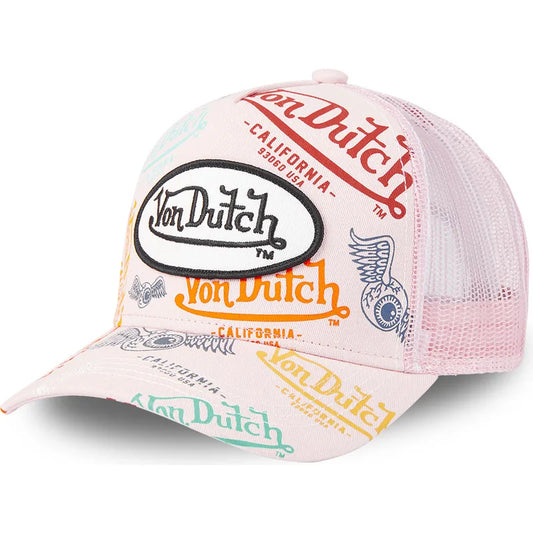 Gorra VON DUTCH - BRA/PIN