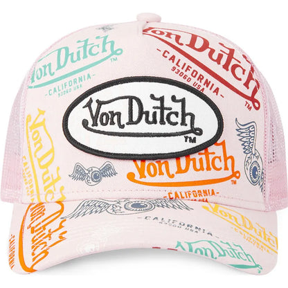 Gorra VON DUTCH - BRA/PIN