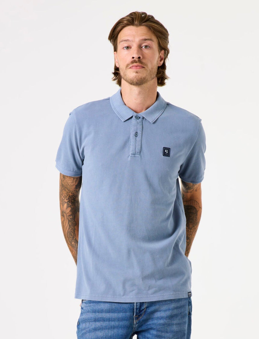Polo GARCIA blue - Z1105 4815
