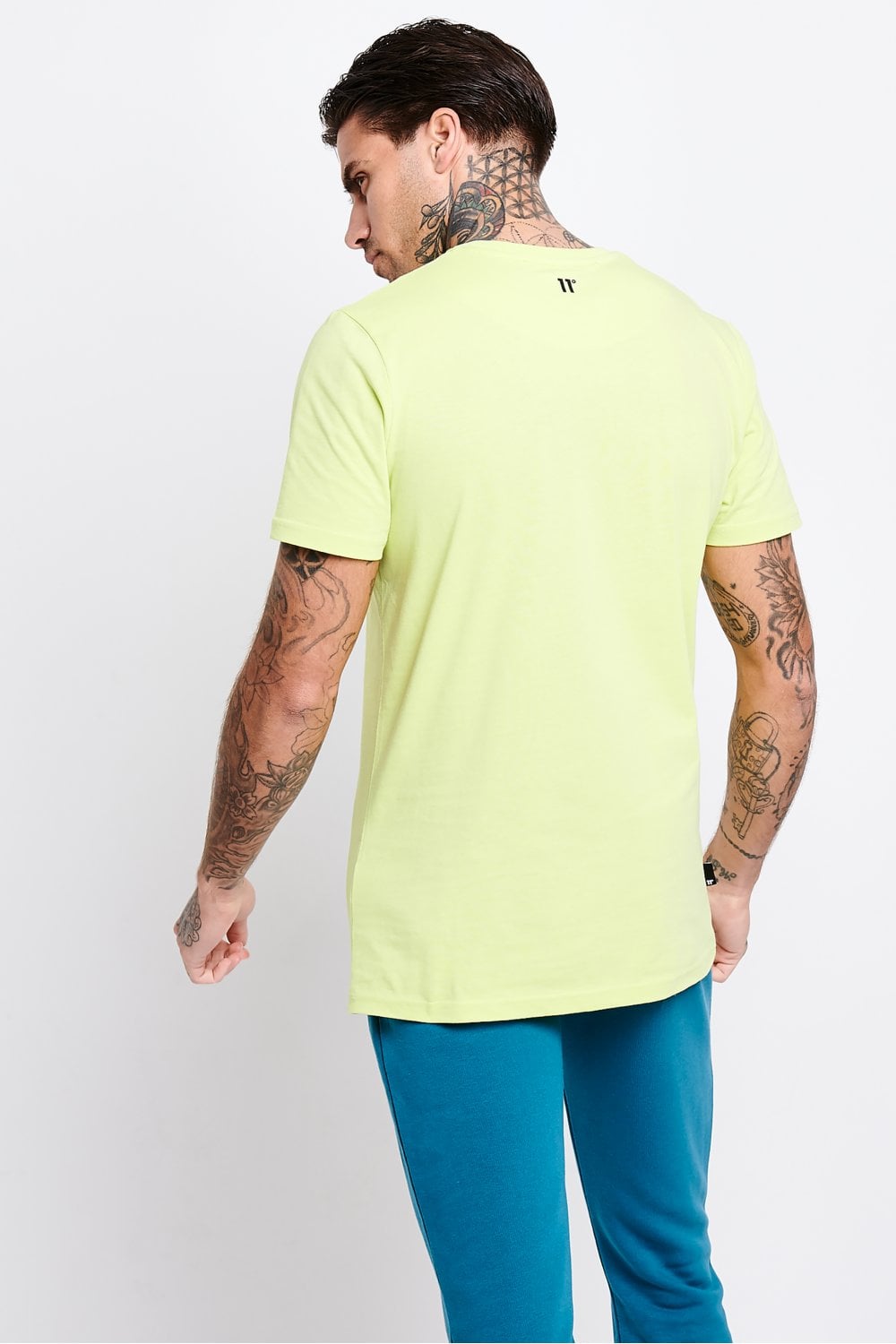 Camiseta 11º verde aguacate/azul - 11D636-228