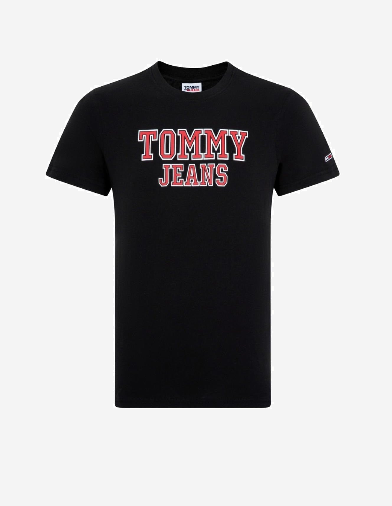 camiseta negra TOMMY HILFIGER hombre