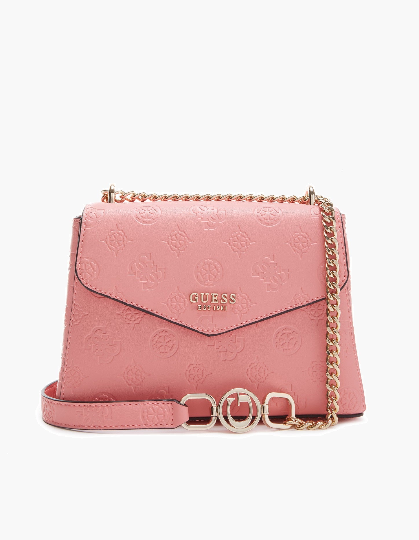 bolso guess rosa