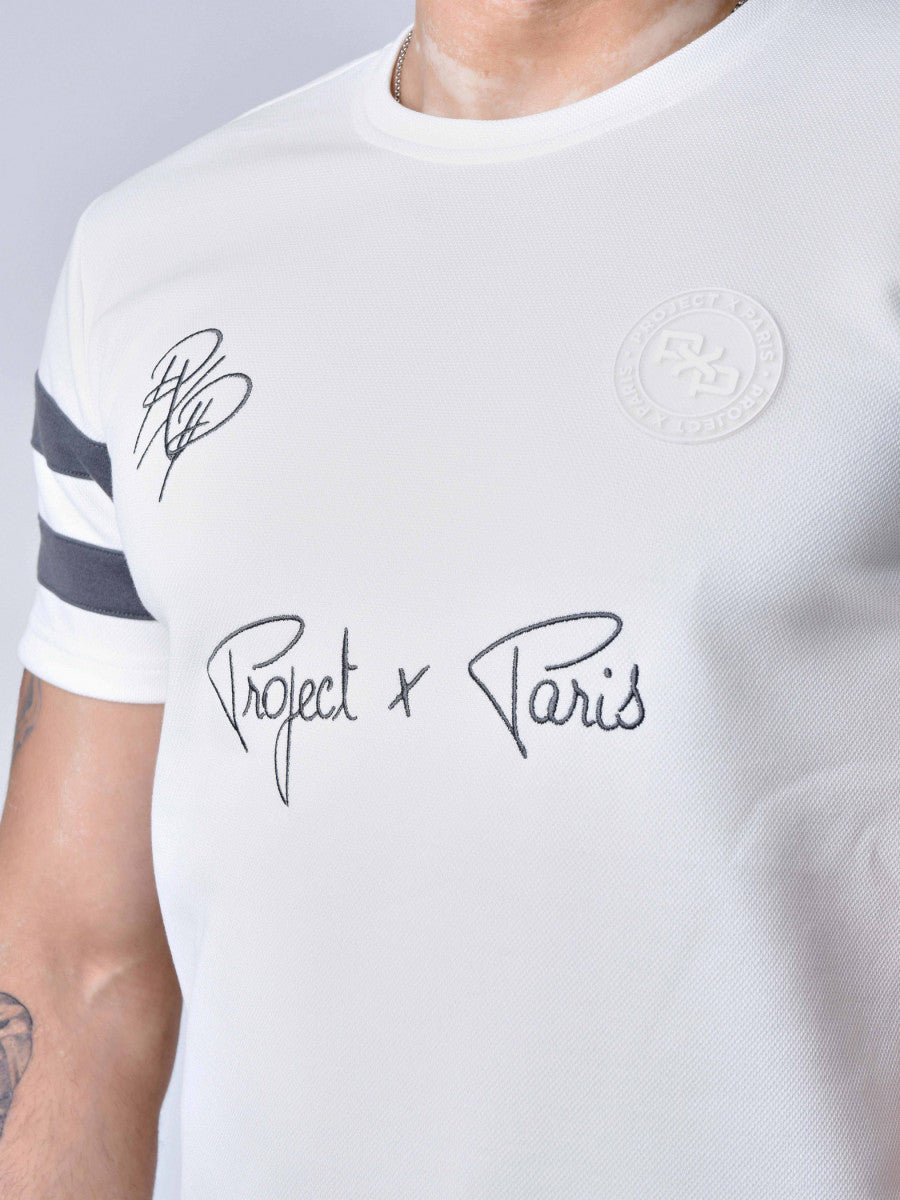 camiseta blanca project x paris