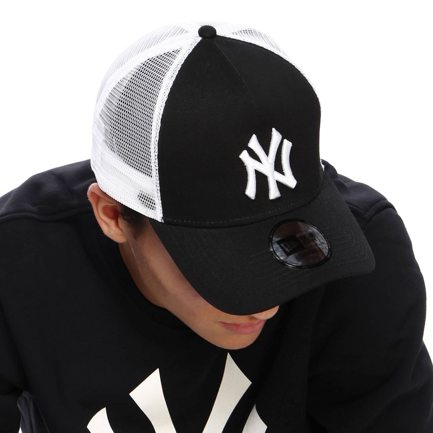 Gorra trucker NEW ERA NY blk/white - 11588491