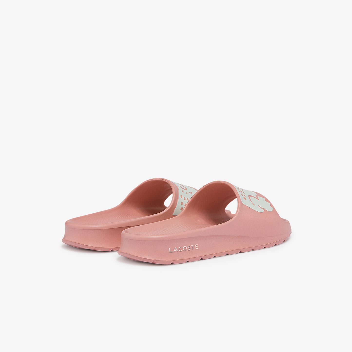 chanclas rosa LACOSTE mujer