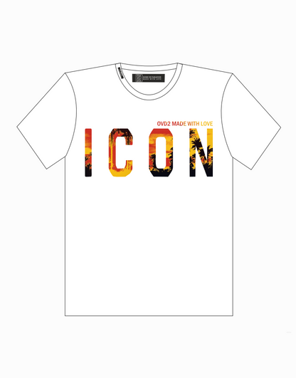 camiseta OVDS blanca ICON