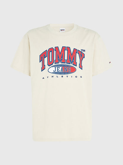 camiseta beige TOMMY