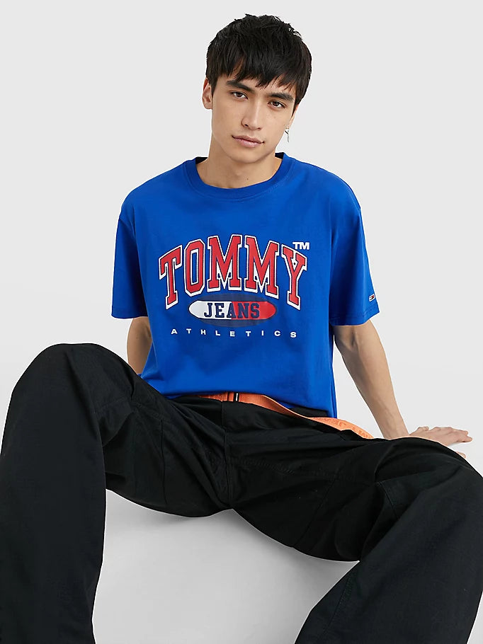 camiseta azul TOMMY