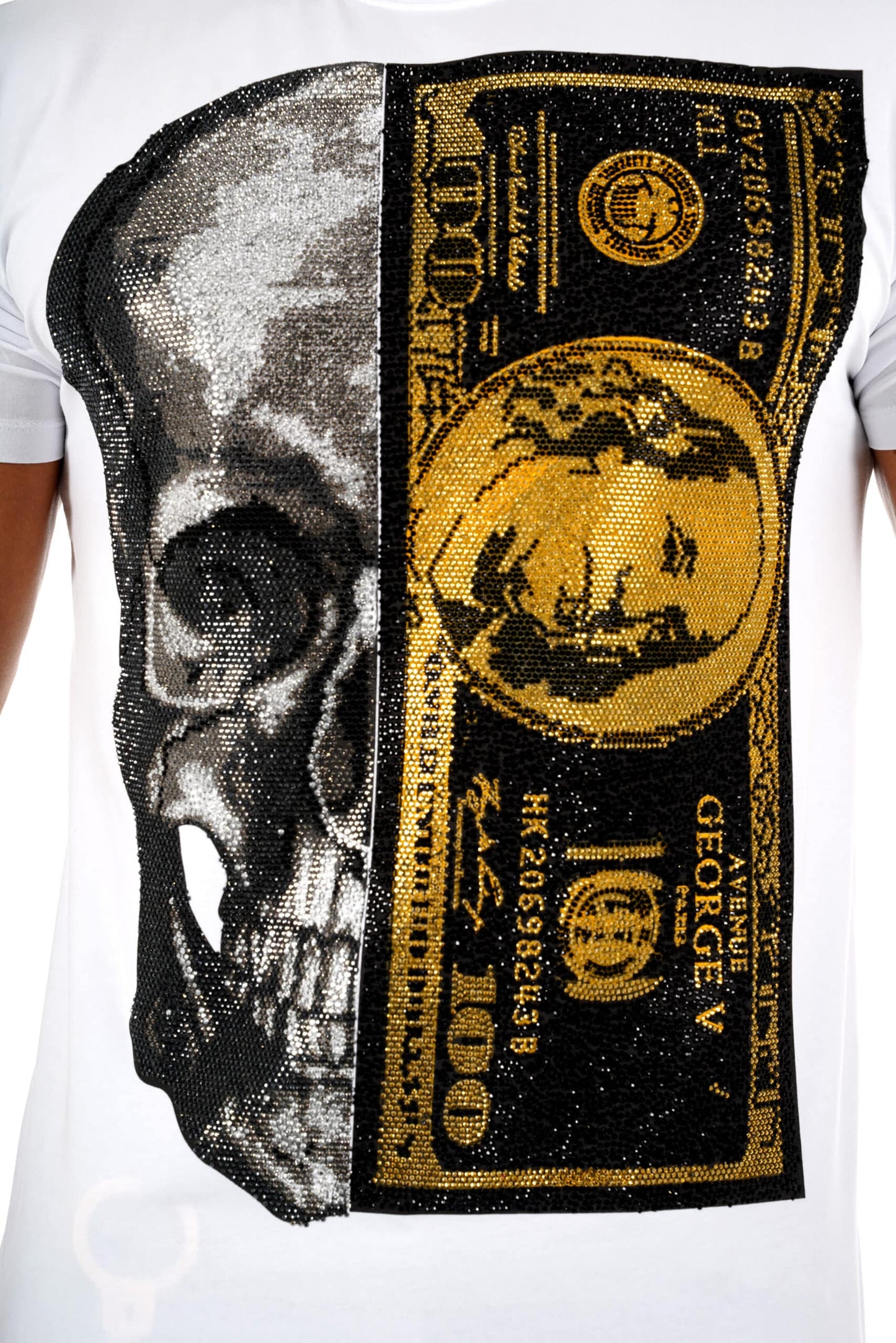 Camiseta GEORGE Skull/bill - GV2206 WHT