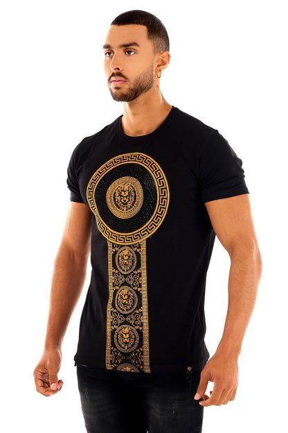 Camiseta GEORGE V - GV2228 BLACK/GOLD