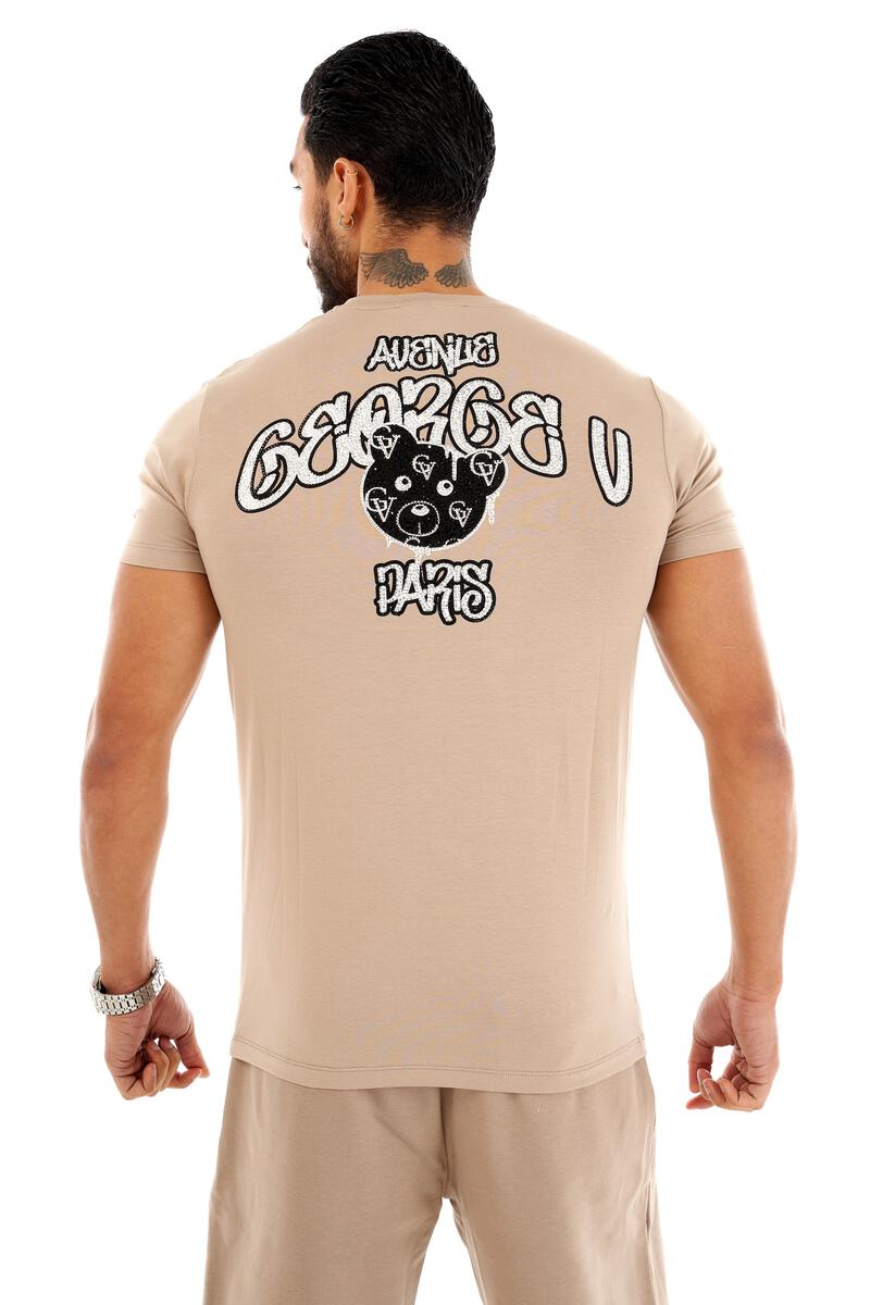 camiseta beige George V