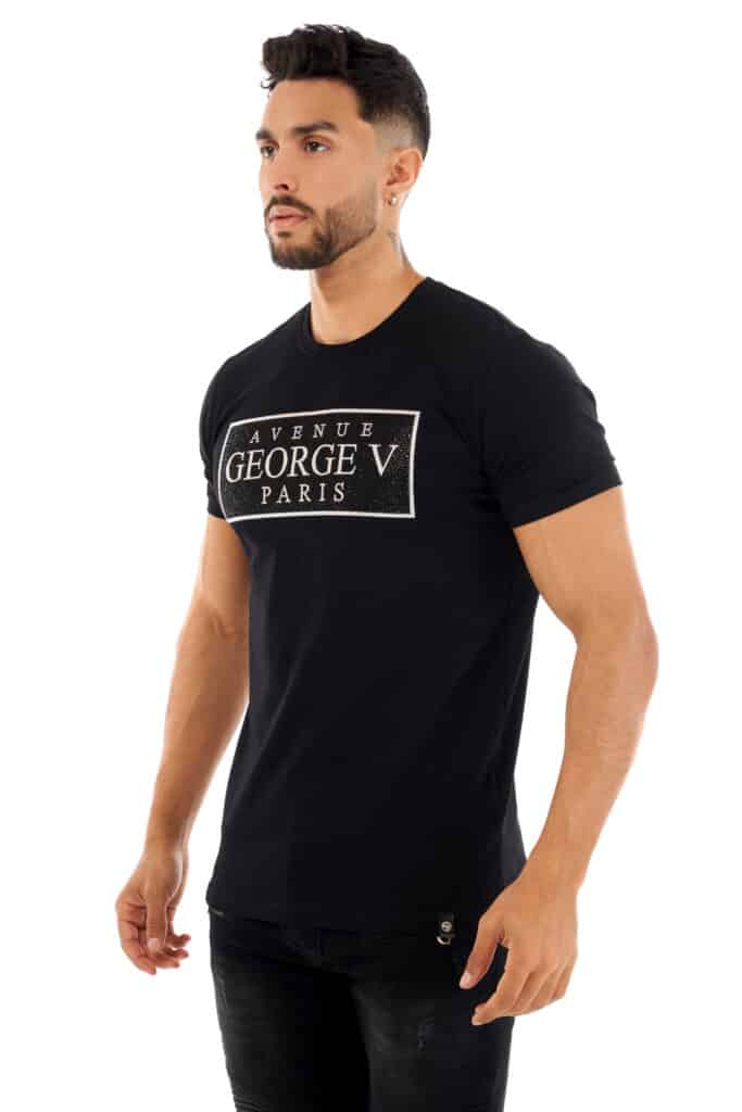 camiseta negra George V