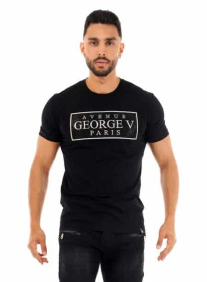 camiseta negra George V